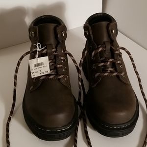 Lower East Side Brown Sierra Hiking Boots New